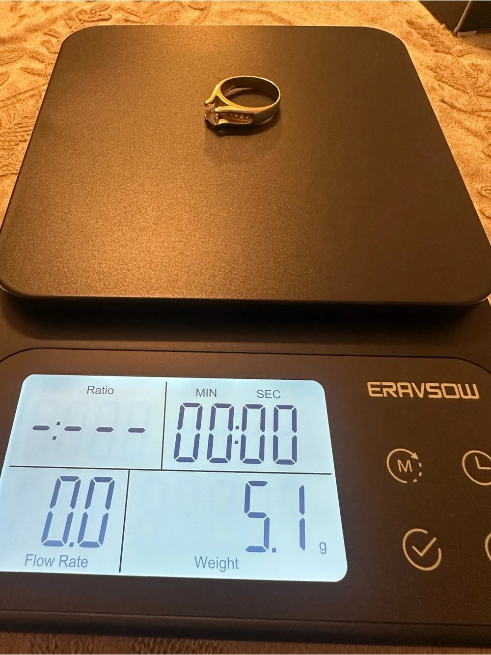 ERAVSOW Precision Coffee Scale - Green & White Packaging